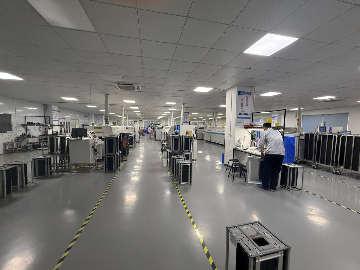 HUASIFEI production floor and manufacturing equipment