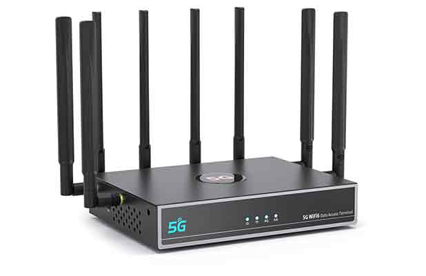 3000Mbps dual band wifi6 router gigabit port 5g router with